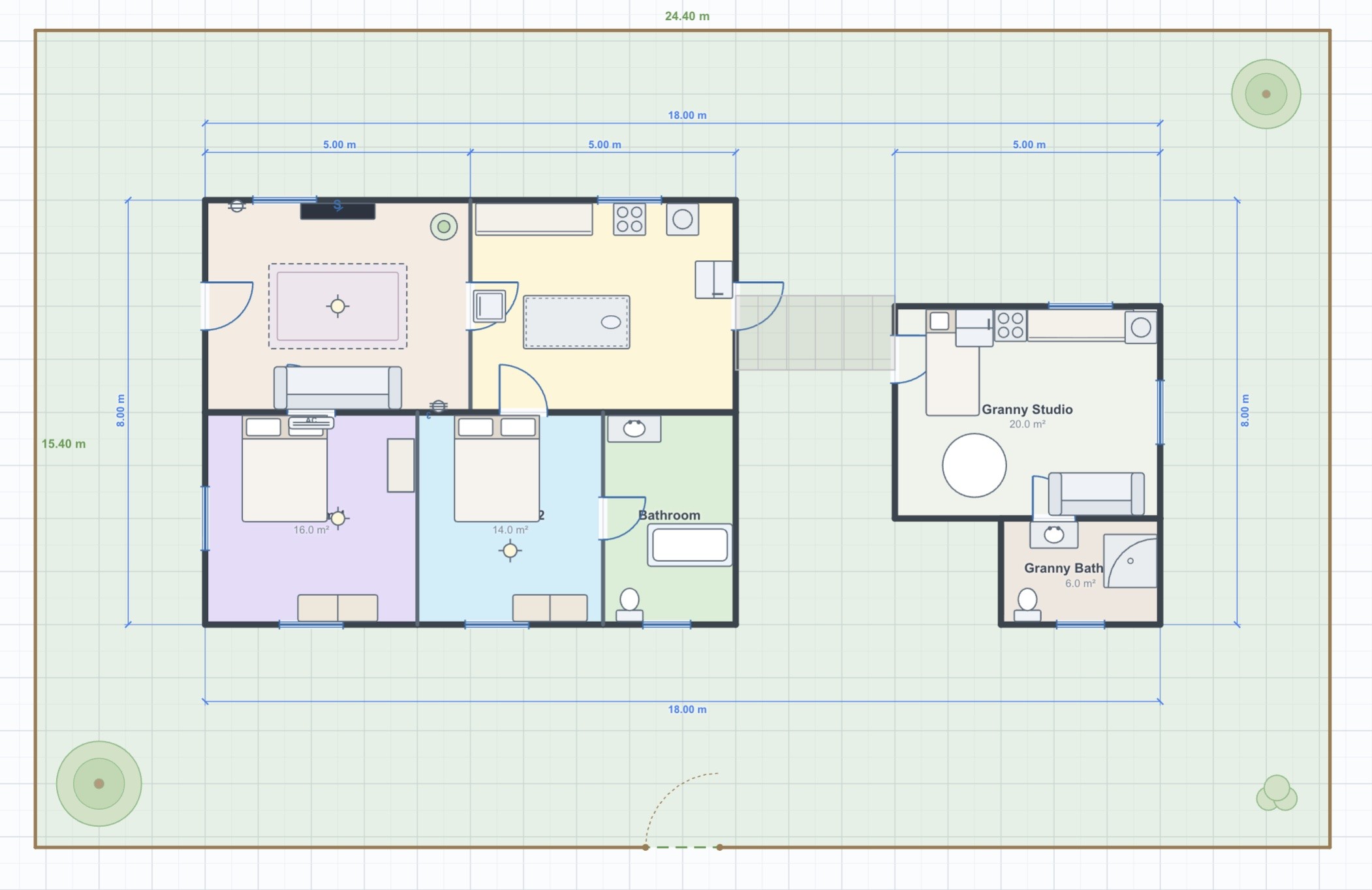 2D floor plan